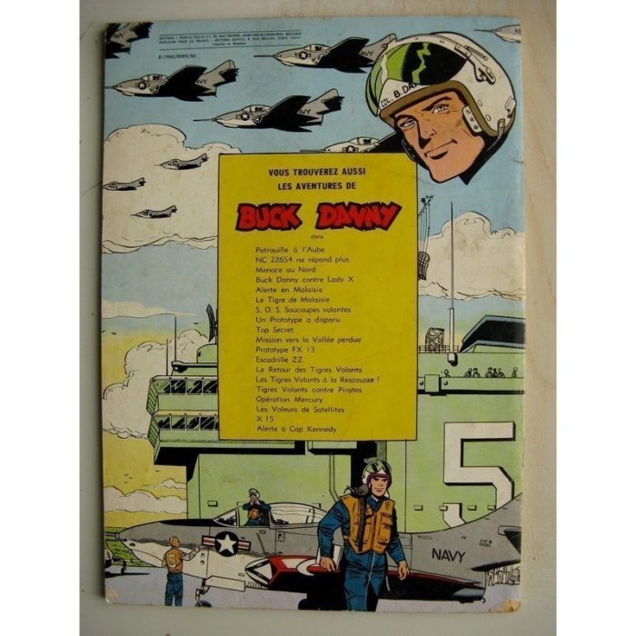 Buck Danny - 23 - Mission vers la vallée perdue (Dupuis 1966)