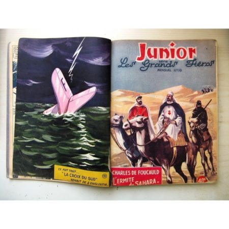 Junior les Grands Héros n°1-6-7-8-9-10 Urk n°1-4 - Editions des Remparts 1954