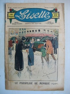 LISETTE N°50 (11 décembre 1932) Le parapluie de Monique (Georges Bourdin) L’ondulation (Maurice Cuvillier)