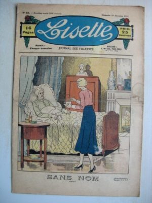 LISETTE N°52 (25 décembre 1932) Poupée Lisette (Manteau coquet) Conte de Noël – Trois enfants
