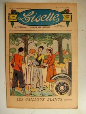 LISETTE N°11 (12 mars 1933) Les cailloux blancs (Louis Maîtrejean)