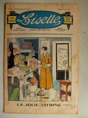 LISETTE N°23 (4 juin 1933) La jolie vitrine (Louis Maîtrejean) La petite Annie (Darell McClure)