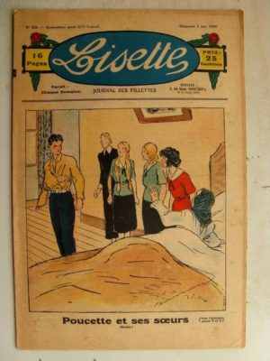 LISETTE N°22 (3 juin 1934) Poucette et ses soeurs (Georges Bourdin) Trois petites fées (Le Rallic)