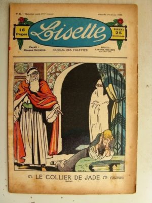 LISETTE N°8 (24 février 1935) Le collier de Jade (Louis Maîtrejean) Sultan le chien (Maurice Cuvillier)