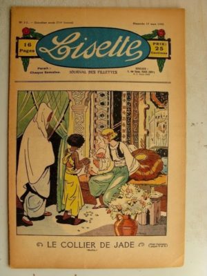 LISETTE N°11 (17 mars 1935) Le puits merveilleux (Madeleine Léonce Petit) Poupée Lisette (Tablier)