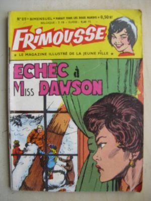 FRIMOUSSE N°89 Echec à Miss Dowson Châteaudun 1962)
