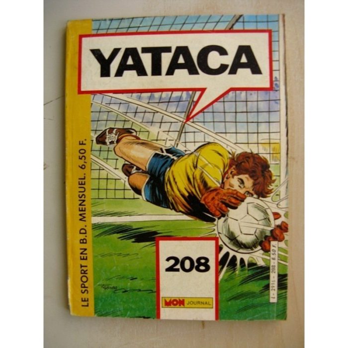 YATACA N°208 Goal Keeper (Mon Journal 1985)