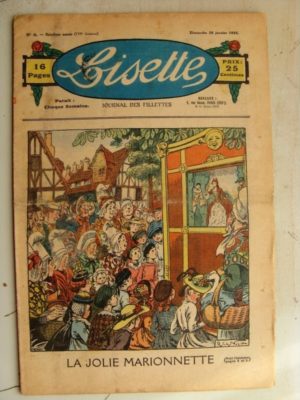 LISETTE N°4 (26 janvier 1936) Jolie marionnette (Raymond de la Nézière)