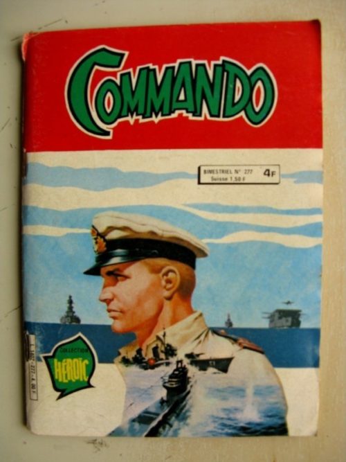 COMMANDO N°277 Collection Héroïc AREDIT 1982