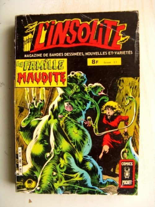 L’INSOLITE Recueil n°7007 (n°19-20) La famille maudite (Aredit Comics Pocket 1981)