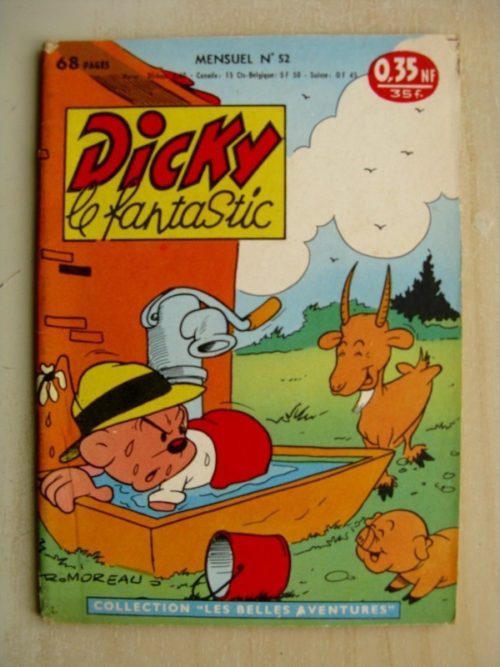 DICKY LE FANTASTIQUE  n°52 Chef de Gare (Edtions Mondiales 1961)