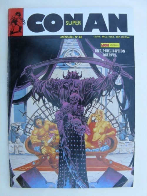 SUPER CONAN N°48 Le Sanglant Rubis de la Mort – Mon Journal 1989