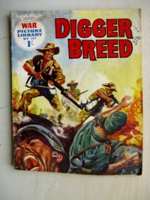 WAR PICTURE LIBRARY n°481 – DIGGER BREED (Fleetway 1968)