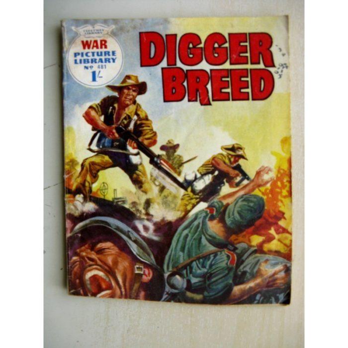 WAR PICTURE LIBRARY n°481 - DIGGER BREED (Fleetway 1968)