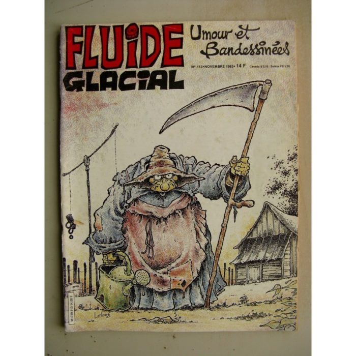 FLUIDE GLACIAL N°113 Athanagor Wurlitzer (MAESTER) Henriette (Berberian) Tintin le Saurien (Foerster)