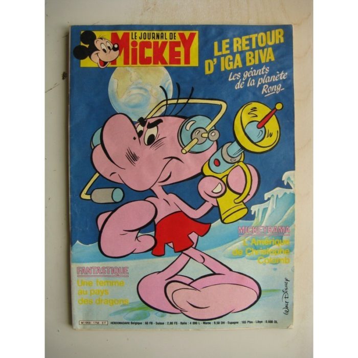 Journal de Mickey n°1756 (Février 1986)