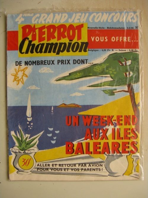PIERROT CHAMPION N°6 (Février 1956)