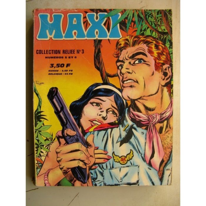 MAXI COLLECTION RELIEE N°3 (N°5-6) Drake et Drake détectives privés (IMPERIA 1972)