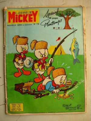 Journal de Mickey Nouvelle série n°776 Spécial Printemps (1967)