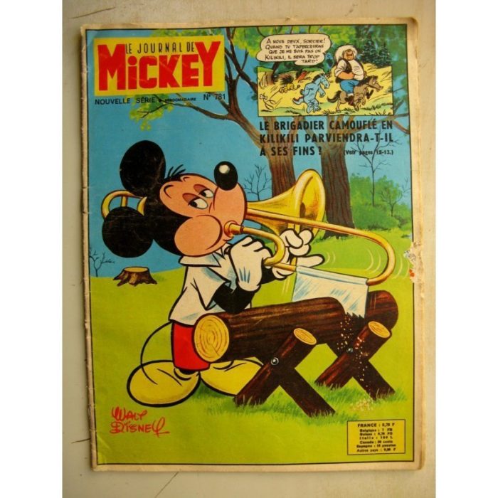 Journal de Mickey Nouvelle série n°781 (1967)