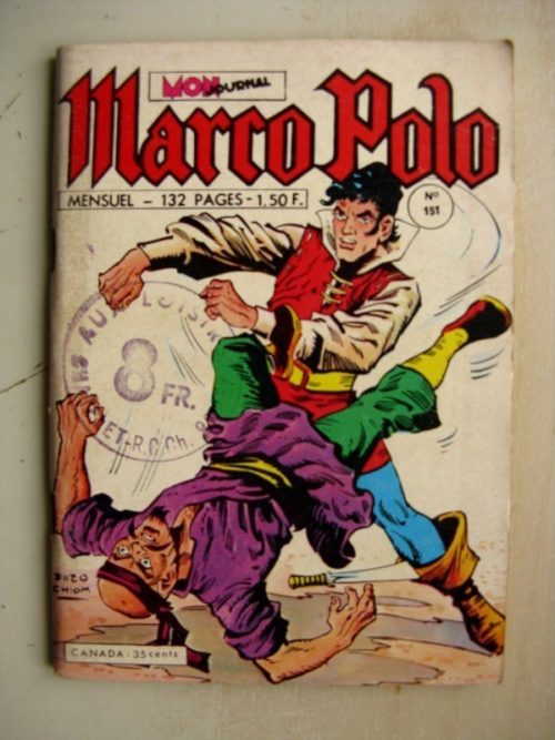 MARCO POLO (Mon Journal) N° 151 Le poignard et le linceul (1972)