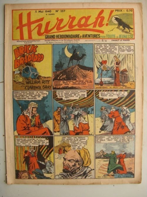 HURRAH N°257 (5 mai 1940) Editions Mondiales