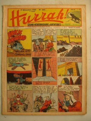 HURRAH N°265 (17 décembre 1940) Editions Mondiales