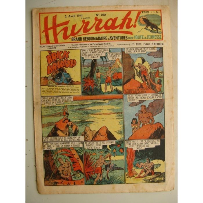 HURRAH N°280 (2 avril 1941) Editions Mondiales