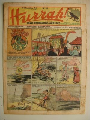 HURRAH N°313 (19 novembre 1941) Editions Mondiales