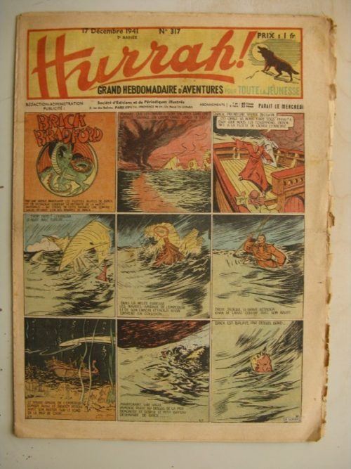 HURRAH N°317 (17 décembre 1941) Editions Mondiales