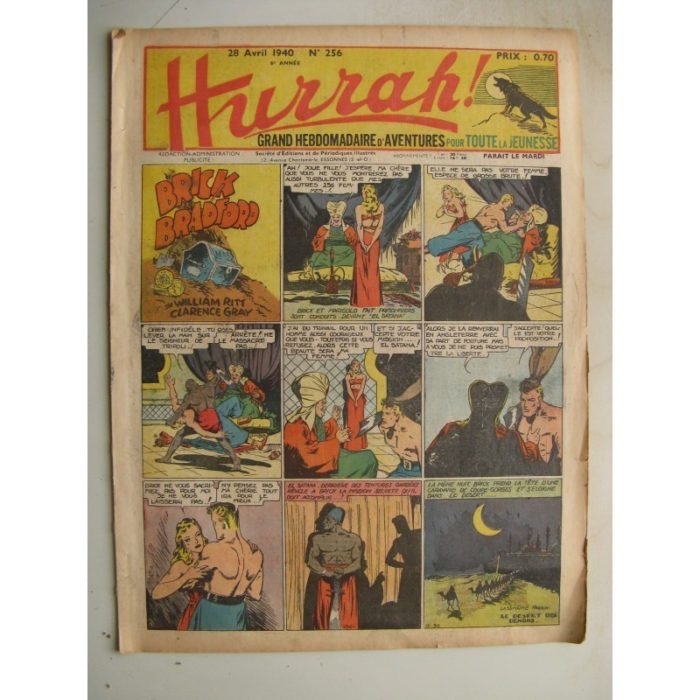 HURRAH N°256 (28 avril 1940) Editions Mondiales