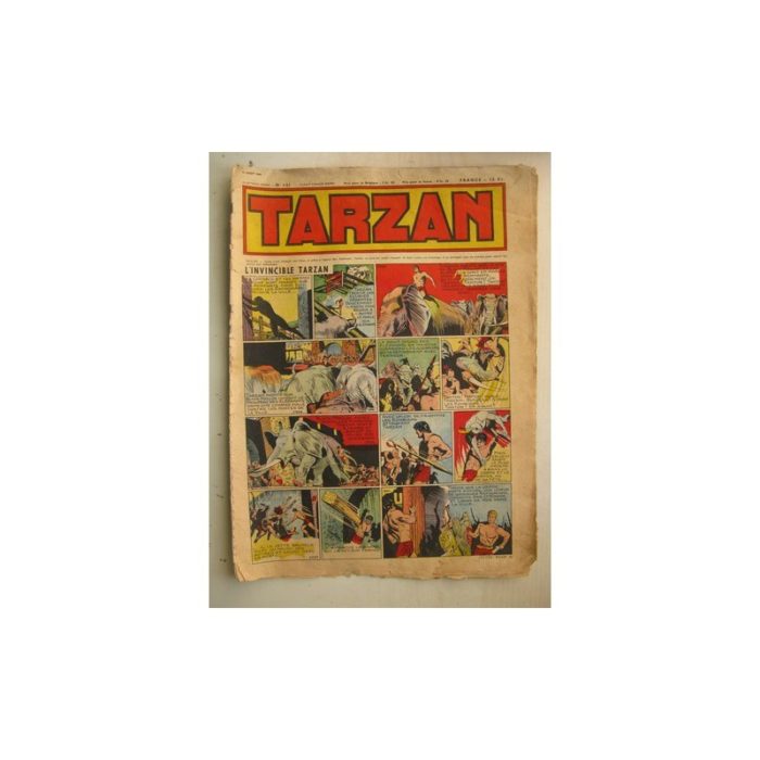 Tarzan Editions Mondiales (Del Duca) n°151 - 14 août 1949
