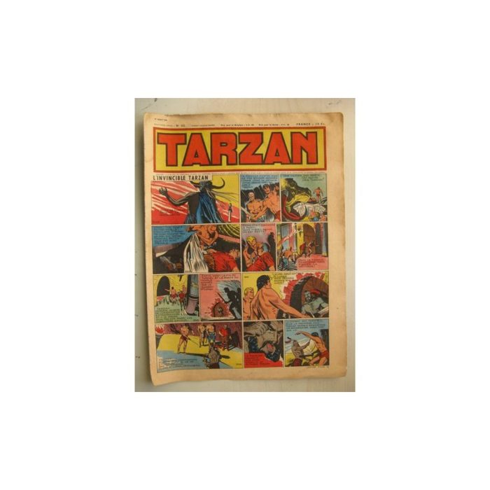 Tarzan Editions Mondiales (Del Duca) n°152 - 21 août 1949