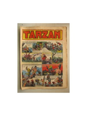 Tarzan Editions Mondiales n°154 – 4 septembre 1949 – Hogarth – Giffey – Buffalo Bill – Capitaine Risque tout