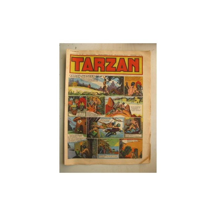 Tarzan Editions Mondiales (Del Duca) n°157 - 23 septembre 1949