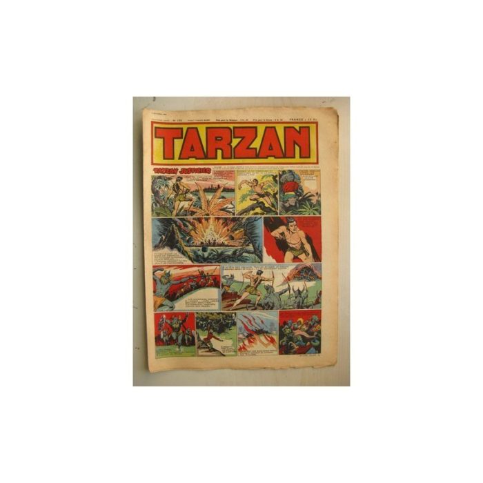 Tarzan Editions Mondiales (Del Duca) n°158 - 2 octobre 1949