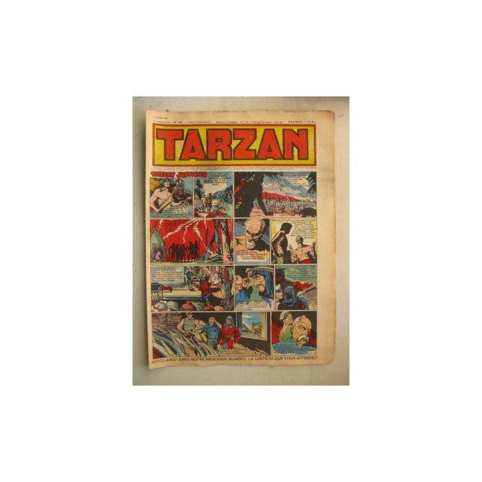 Tarzan Editions Mondiales (Del Duca) n°159 - 9 octobre 1949