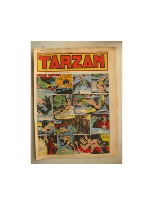 Tarzan Editions Mondiales n°161 – 23 octobre 1949 – Hogarth – Giffey – Buffalo Bill – Capitaine Risque tout