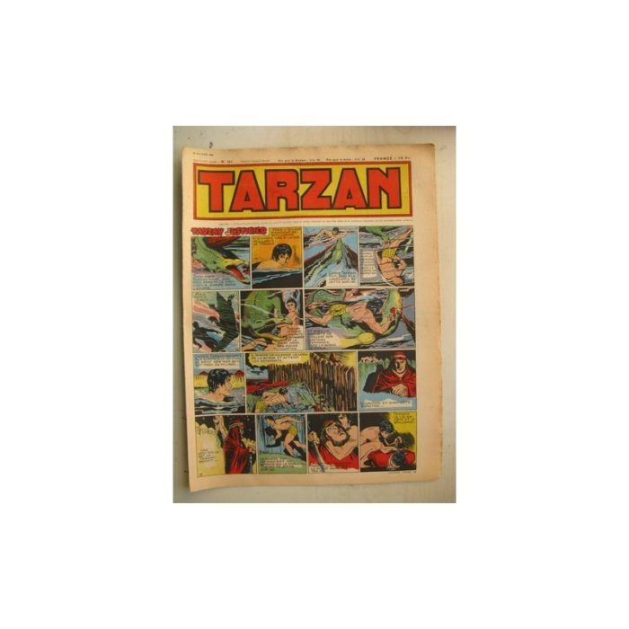 Tarzan Editions Mondiales n°161 - 23 octobre 1949 - Hogarth - Giffey - Buffalo Bill - Sacrifices inconnus