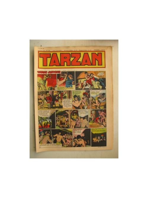 Tarzan Editions Mondiales n°162 – 30 octobre 1949 – Hogarth – Giffey – Buffalo Bill – Capitaine Risque tout