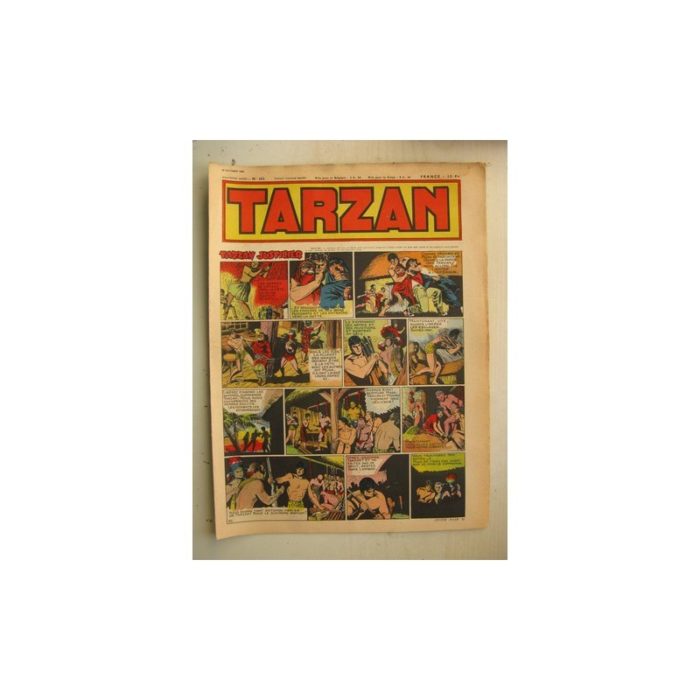 Tarzan Editions Mondiales n°162 - 30 octobre 1949 - Hogarth - Giffey - Buffalo Bill - Sacrifices inconnus