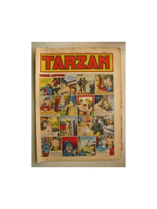 Tarzan Editions Mondiales n°163 – 6 novembre 1949 – Hogarth – Giffey – Buffalo Bill – Capitaine Risque tout