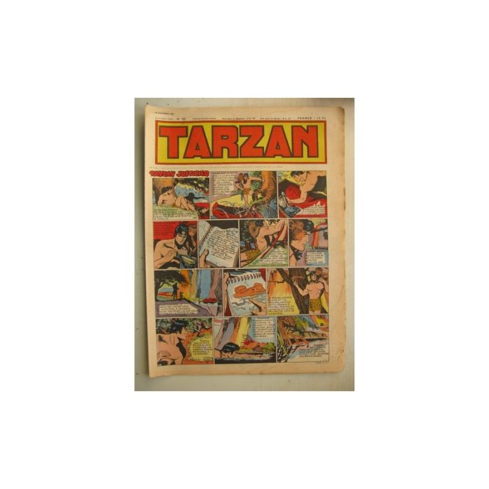Tarzan Editions Mondiales n°165 - 20 novembre 1949 - Hogarth - Giffey - Buffalo Bill - L'Epervier - Sacrifices inconnus