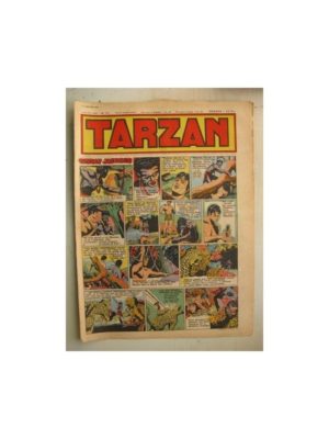 Tarzan Editions Mondiales n°171 – 1er janvier 1950 – Hogarth – Giffey – Buffalo Bill – L’Epervier – Sacrifices inconnus