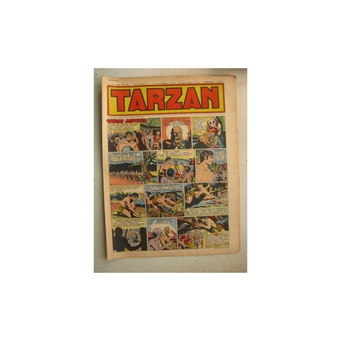 Tarzan Editions Mondiales n°172 - 8 janvier 1950 - Hogarth - Giffey - Buffalo Bill - L'Epervier - Sacrifices inconnus