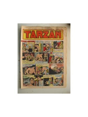 Tarzan Editions Mondiales n°175 – 29 janvier 1950 – Hogarth – Giffey – Buffalo Bill – L’Epervier – Sacrifices inconnus