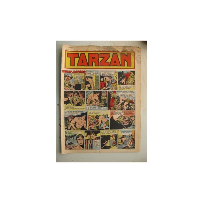Tarzan Editions Mondiales n°175 - 29 janvier 1950 - Hogarth - Giffey - Buffalo Bill - L'Epervier - Sacrifices inconnus