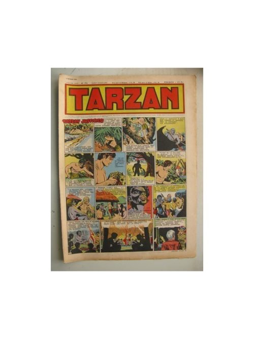 Tarzan Editions Mondiales n°176 – 5 février 1950 – Hogarth – Giffey – Buffalo Bill – L’Epervier – Sacrifices inconnus