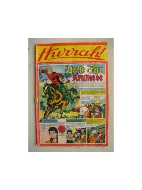 HURRAH N°97 (27 août 1955) Editions Mondiales