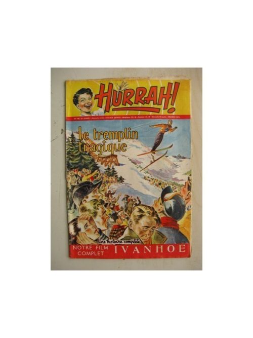 HURRAH N°109 (19 novembre 1955) Le tremplin tragique/Robin des bois/Ace champion de l’espace/Duck Hurricane/Ivanohé/Chandra